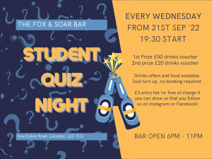 Student Quiz Nights