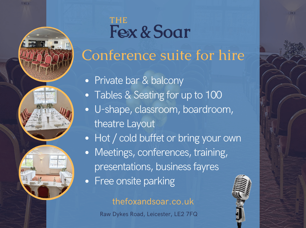 The Fox and Soar Conference Suite Hire in Leicester